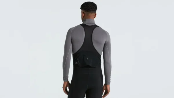 Fashion Men's Seamless Roll Neck Long Sleeve Base Layer Uomo Parte Superiore·Intimo
